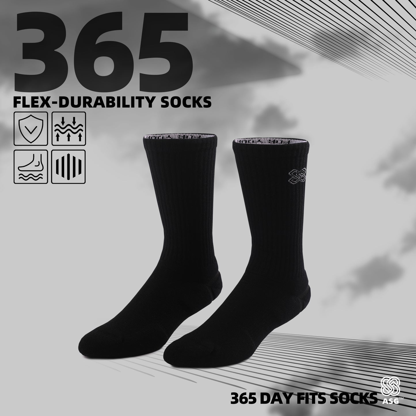 ASG 365 Sports Socks