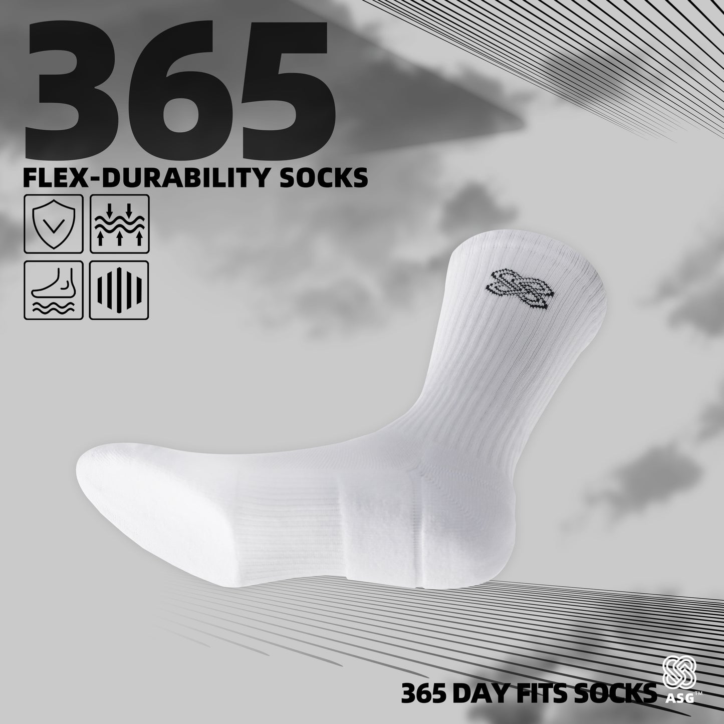 ASG 365 Sports Socks
