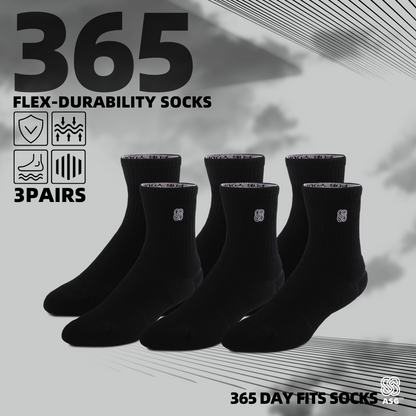 ASG 365 sports socks (Pack of 3)