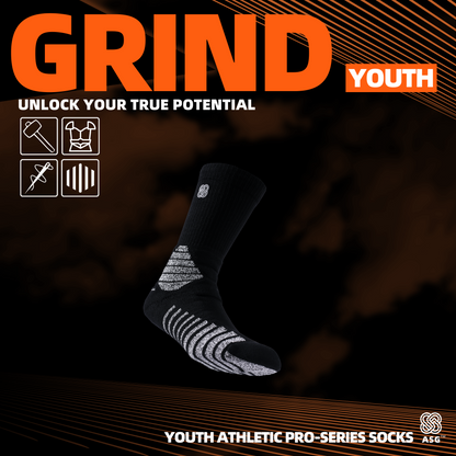 ASG youth grind basketball socks